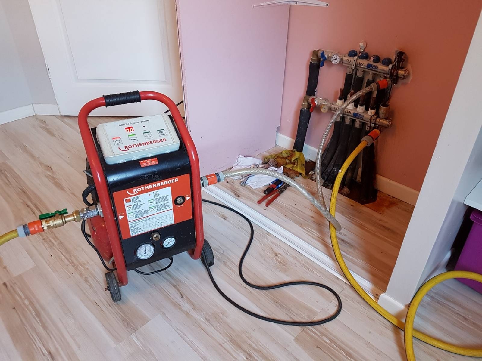 Pendik Demirdöküm Hermetik Şofben Petek Temizliği